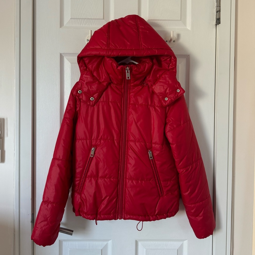 Red Puffer Jacket